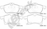 BRECK Set Placute Frana, Frana Disc 230570070110 Chevrolet Astra Opel Astra G/Astra H