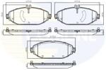 COMLINE Set Placute Frana, Frana Disc Cbp02364 Mercedes-Benz C-Class/C-Class T-Model (CBP02364)