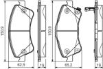 Bosch Set Placute Frana, Frana Disc 0986495106 Toyota Auris/Avensis/Corolla/Verso (0986495106)
