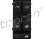 TOPRAN Comutator, Macara Geam Usa Vehicol 114754 Audi A3/A6 C6/Q7