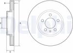 DELPHI Disc Frana Bg4965C Audi A1/A1 Allstreet/A1 City Carver Seat Arona/Ibiza V