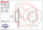 BREMBO Disc Frana 09. B461.11 Toyota 4 Runner Iv/Fj Cruiser/Hilux Viii Pick-Up