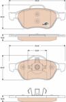 TRW Set Placute Frana, Frana Disc Gdb1787 Renault Laguna/Laguna Ii/Laguna Iii/Wind