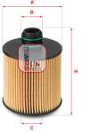 SOFIMA Filtru Ulei S5083Pe Alfa Romeo Giulietta/Mito/Tonale Fiat 500L/500X/Bravo/Doblo (S5083PE)