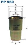 FILTRON Filtru Combustibil Pp950 Mazda 323 F Vi/323 S Vi/6/626 V/Mpv Ii/Premacy