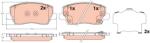 TRW Set Placute Frana, Frana Disc Gdb2329 Kia Picanto Iii