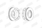 JURID Disc Frana 569257J Renault Trucks D/Midlum Volvo Fl Ii/Fl Iii