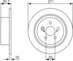 Bosch Disc Frana 0986479613 Toyota Avensis
