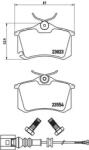 BREMBO Set Placute Frana, Frana Disc P85066 Audi A2 Seat Ibiza Iii Skoda Fabia I (P85066)