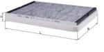 MAHLE Filtru, Aer Habitaclu Lak75 Holden Astra/Astra Sportsback/Zafira Opel Astra G