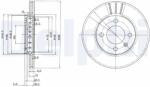 DELPHI Disc Frana Bg2982 Seat Arosa Vw Fox/Lupo I/Polo/Polo Iii/Polo Playa/Voyage (BG2982)
