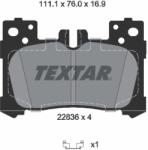 TEXTAR Set Placute Frana, Frana Disc 2283601 Lexus Lc/Ls
