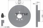TEXTAR Disc Frana 92109905 Ford Galaxy I/Galaxy Mk I Seat Alhambra Vw California T4