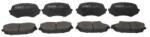 ABE Set Placute Frana, Frana Disc Puntea Spate C25014Abe Mitsubishi Cantervi