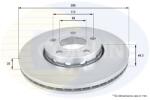 COMLINE Disc Frana Adc1417V Audi 100 C4/A4 B5/A4 B6/A4 B7/A6 C4/A6 C5/A8 D2 Seat Exeo