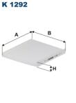 FILTRON Filtru, Aer Habitaclu K1292 Alfa Romeo Giulietta (K1292)