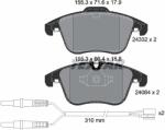 TEXTAR Set Placute Frana, Frana Disc 2433201 Citroën C5 Iii Peugeot 407/508/508 I