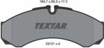 TEXTAR Set Placute Frana, Frana Disc 2912111 Iveco Daily Iii Optare Alero