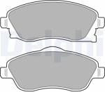 DELPHI Set Placute Frana, Frana Disc Lp1676 Chevrolet Corsa/Montana Pick-Up Kia Pregio (LP1676)
