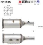 AS Filtru Funingine/Particule, Sist. De Esapament Fd1015 Citroën C4/C4 I Peugeot 307 (FD1015)