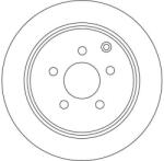 TRW Disc Frana Df4353 Infiniti Fx/M/M37/Q50/Q60/Q70/Qx60 Infiniti (Dfac) Q50L