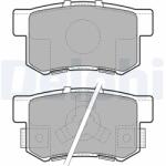 DELPHI Set Placute Frana, Frana Disc Lp1972 Acura Rdx/Rl/Tl Honda Accord Ix/Accord Viii