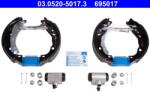 ATE Set Saboti Frana 03.0520-5017.3 Dacia Logan/Logan Ii/Logan Mcv Ii/Sandero (03.0520-5017.3)