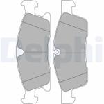 DELPHI Set Placute Frana, Frana Disc Lp2298 Mercedes-Benz Gl-Class/Gle/Gls/M-Class