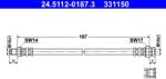 ATE Furtun Frana 24.5112-0187.3 Chrysler Delta Fiat 500L/Bravo/Bravo Ii (24.5112-0187.3)