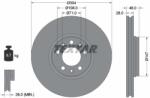 TEXTAR Disc Frana 92157003 Citroën C5 Iii/Jumpy Ii Fiat Scudo Peugeot 407/Expert