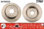 TRW Disc Frana Df4955S Land Rover Range Rover Ii/Range Rover Iii (DF4955S)