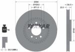 TEXTAR Disc Frana 92287103 Citroën C4 Spacetourer/Jumpy Iii/Spacetourer Fiat Scudo (92287103)