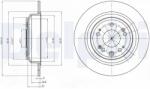 DELPHI Disc Frana Bg4196C Honda Accord Ix/Accord Viii