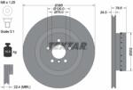 TEXTAR Disc Frana 92266625 Bmw X5/X6 (92266625)