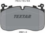 TEXTAR Set Placute Frana, Frana Disc 2692101 Bmw Xm (2692101)