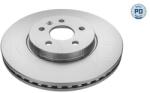 MEYLE Disc Frana Punte Fata 6155210017/Pd Chevrolet Trax Opel Mokka / Mokka X