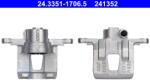ATE Etrier Frana 24.3351-1706.5 Chevrolet Epica/Evanda Daewoo Evanda/Magnus/Tosca (24.3351-1706.5)