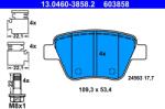 ATE Set Placute Frana, Frana Disc 13.0460-3858.2 Audi A1/A3 Seat Altea/Leon Vw Beetle