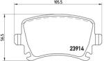 BREMBO Set Placute Frana, Frana Disc P85073X Audi A3/A4 B6/A4 B7/A6 C6/Tt Seat Altea