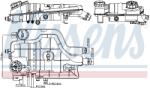 NISSENS Vas De Expansiune, Racire 996205 Mercedes-Benz Atego 3/Unimog