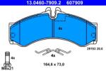ATE Set Placute Frana, Frana Disc 13.0460-7909.2 Mercedes-Benz Sprinter 2-T/Vario (13.0460-7909.2)