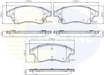 COMLINE Set Placute Frana, Frana Disc Cbp32038 Chevrolet Aveo/Aveo / Kalos/Cruze (CBP32038)