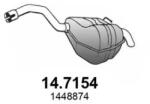 ASSO Toba Esapament Finala 14.7154 Ford Galaxy Ii/Galaxy Mk Ii/Mondeo Iv/S-Max (14.7154)