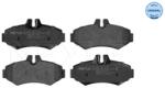 MEYLE Set Placute Frana, Frana Disc Puntea Spate 0252302118 Mercedes-Benz G-Class (0252302118)