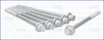 AJUSA Set Surub, Chiulasa 81048800 Scion Fr-S Subaru Brz/Crosstrek/Evoltis/Forester/Xv (81048800)