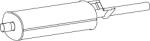 DINEX Toba Esapamet Intermediara 74406 Vw Lt 28-35 Ii/Lt 28-46 Ii