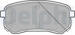 DELPHI Set Placute Frana, Frana Disc Lp1976 Hyundai I10 I Kia Picanto I/Picanto Ii (LP1976)