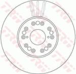 TRW Disc Frana Df4182S Lexus Gs/Is I/Is Sportcross/Ls/Sc Toyota Altezza/Altezza Gita