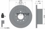 TEXTAR Disc Frana 92116103 Citroën Jumper I Fiat Ducato Peugeot Boxer