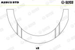 GLYCO Saiba Distantier, Arbore Cotit A291/2Std Alfa Romeo 159/Brera/Giulietta/Mito (A291/2STD)
